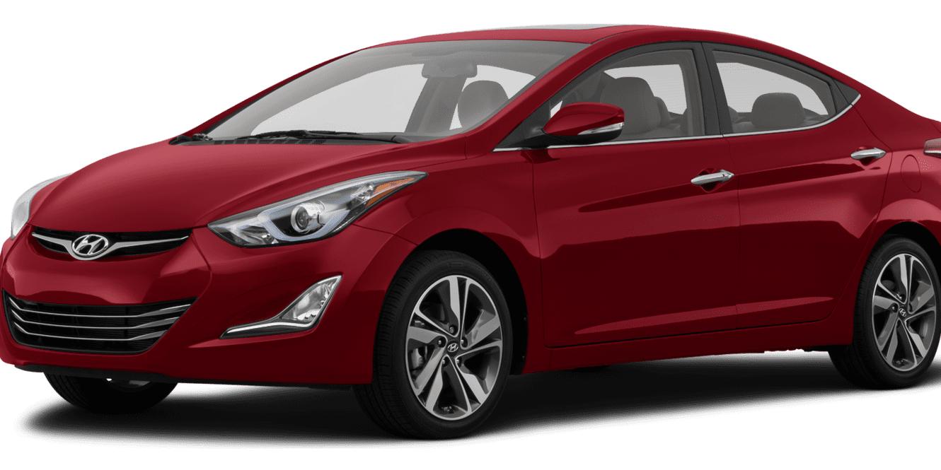 HYUNDAI ELANTRA 2014 5NPDH4AE3EH534437 image