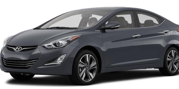 HYUNDAI ELANTRA 2014 KMHDH4AE0EU123577 image
