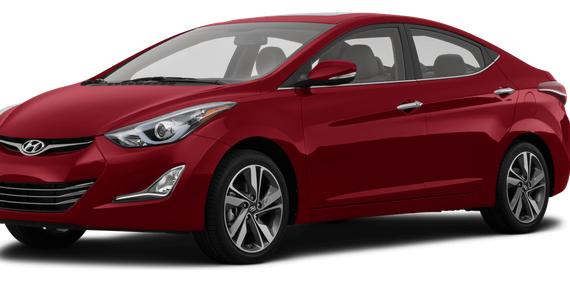 HYUNDAI ELANTRA 2014 KMHDH4AE3EU033789 image