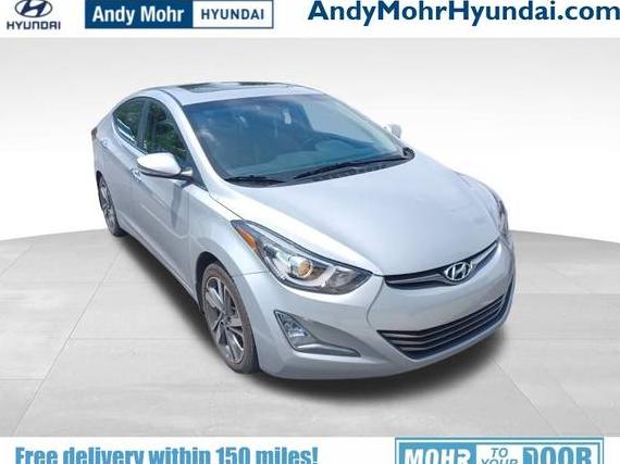 HYUNDAI ELANTRA 2014 5NPDH4AE5EH507627 image