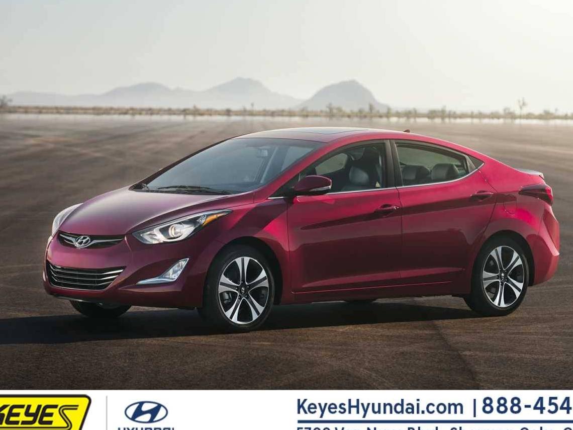 HYUNDAI ELANTRA 2014 5NPDH4AE6EH499635 image