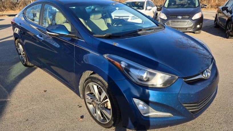 HYUNDAI ELANTRA 2014 KMHDH4AE4EU139023 image