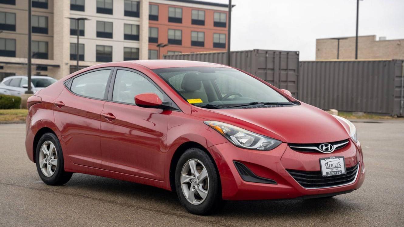 HYUNDAI ELANTRA 2014 KMHDH4AE7EU043693 image