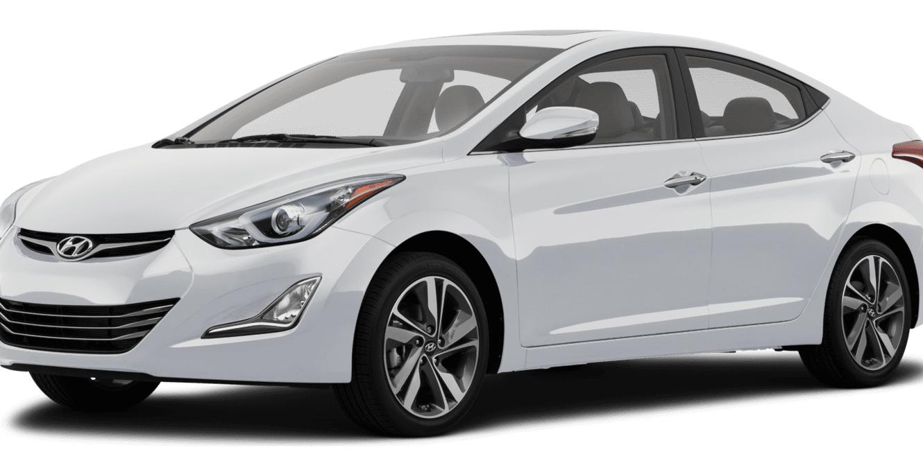 HYUNDAI ELANTRA 2014 5NPDH4AE6EH517146 image