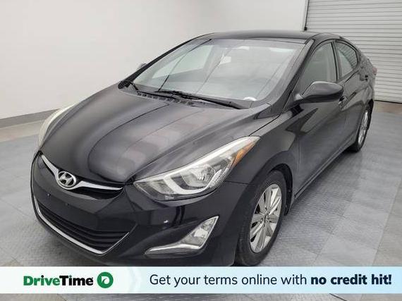 HYUNDAI ELANTRA 2014 KMHDH4AE9EU181221 image
