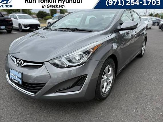 HYUNDAI ELANTRA 2014 5NPDH4AEXEH483986 image