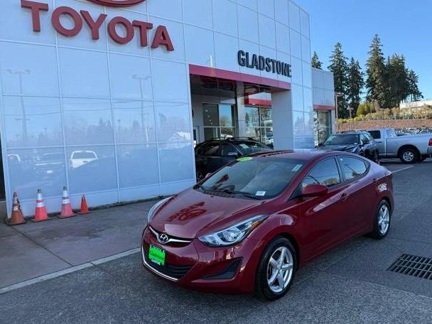 HYUNDAI ELANTRA 2014 5NPDH4AE7EH449424 image