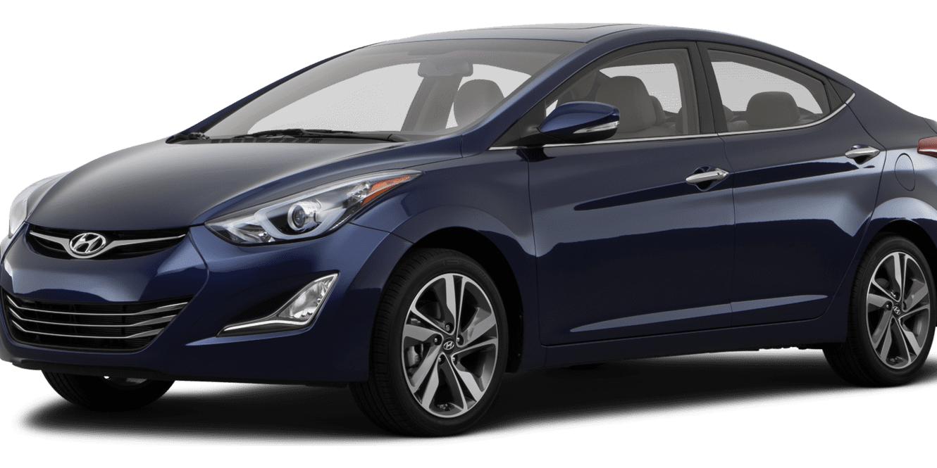 HYUNDAI ELANTRA 2014 5NPDH4AE4EH481893 image