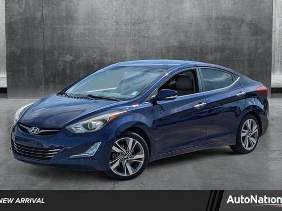 HYUNDAI ELANTRA 2014 5NPDH4AE2EH498739 image