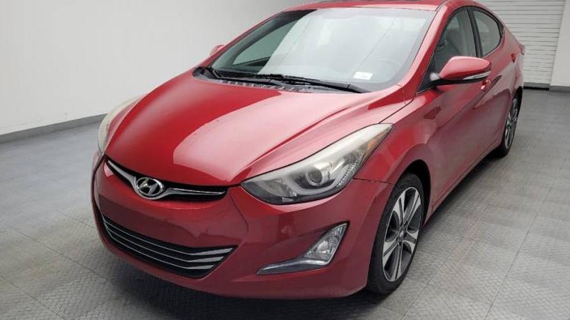 HYUNDAI ELANTRA 2014 KMHDH4AH4EU035352 image