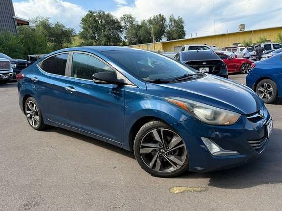 HYUNDAI ELANTRA 2014 KMHDH4AE4EU133576 image