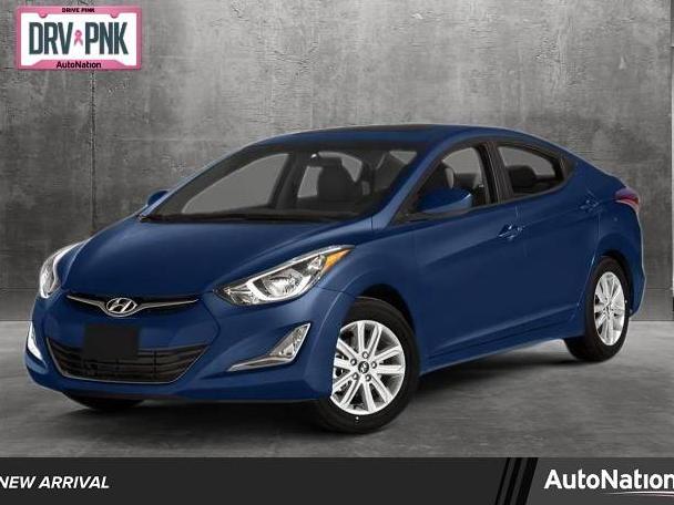 HYUNDAI ELANTRA 2014 KMHDH4AE7EU082476 image