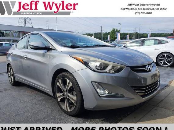 HYUNDAI ELANTRA 2014 KMHDH4AH1EU035566 image