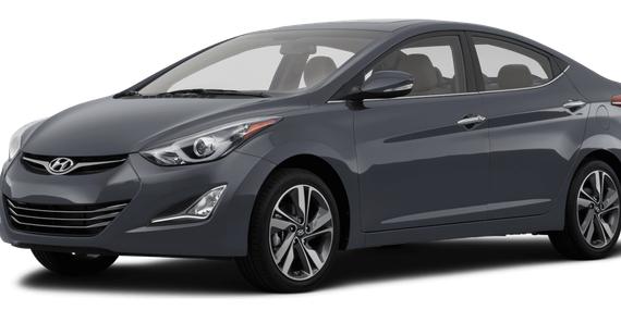 HYUNDAI ELANTRA 2014 KMHDH4AE0EU126706 image