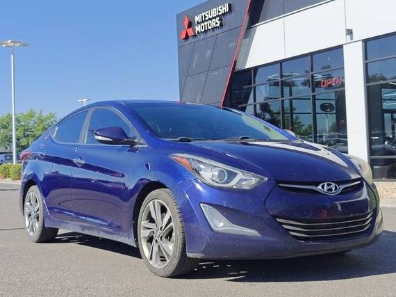 HYUNDAI ELANTRA 2014 5NPDH4AE1EH462217 image