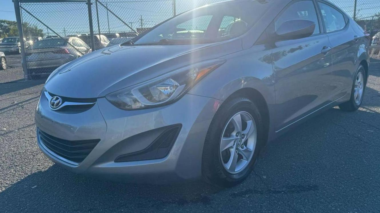 HYUNDAI ELANTRA 2014 KMHDH4AE6EU206771 image