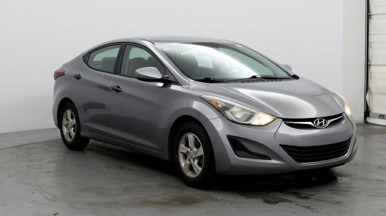 HYUNDAI ELANTRA 2014 KMHDH4AE7EU135547 image