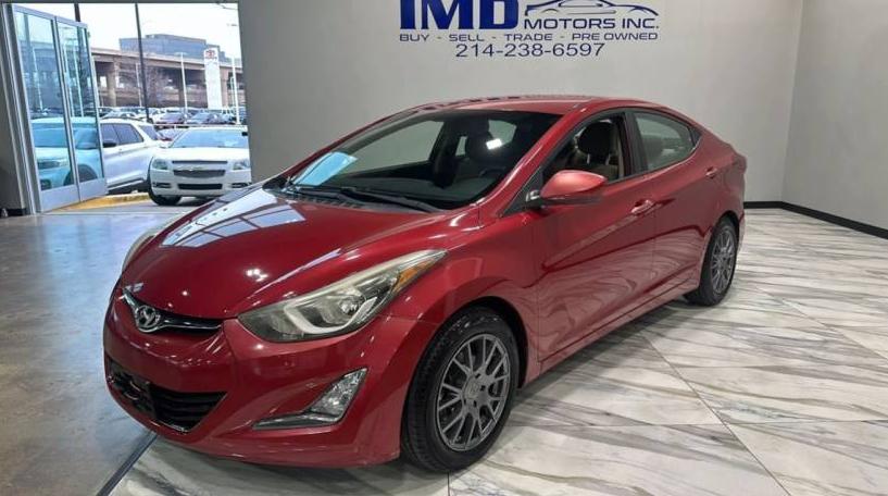 HYUNDAI ELANTRA 2014 KMHDH4AE0EU147135 image