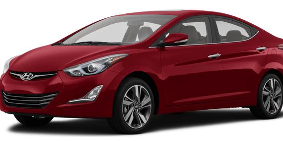 HYUNDAI ELANTRA 2014 KMHDH4AE7EU123141 image