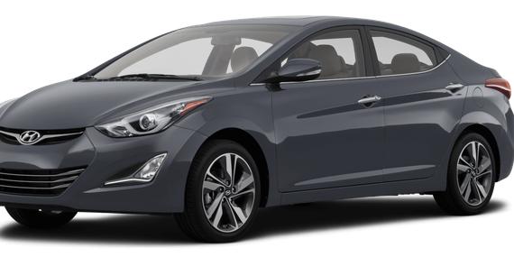 HYUNDAI ELANTRA 2014 KMHDH4AE6EU145647 image