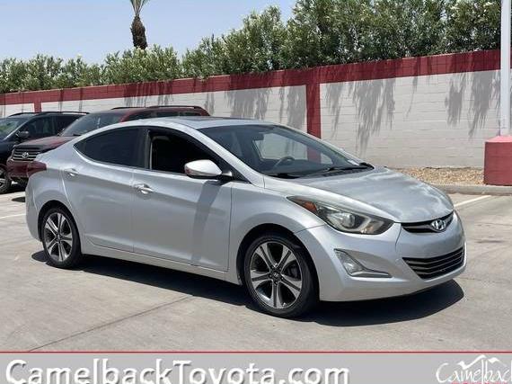 HYUNDAI ELANTRA 2014 KMHDH4AH6EU160028 image