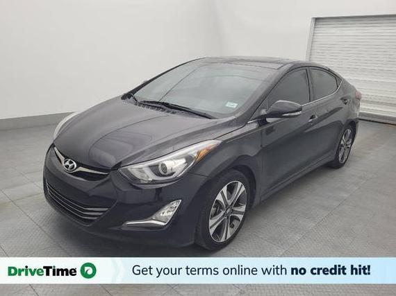 HYUNDAI ELANTRA 2014 KMHDH4AH1EU075436 image