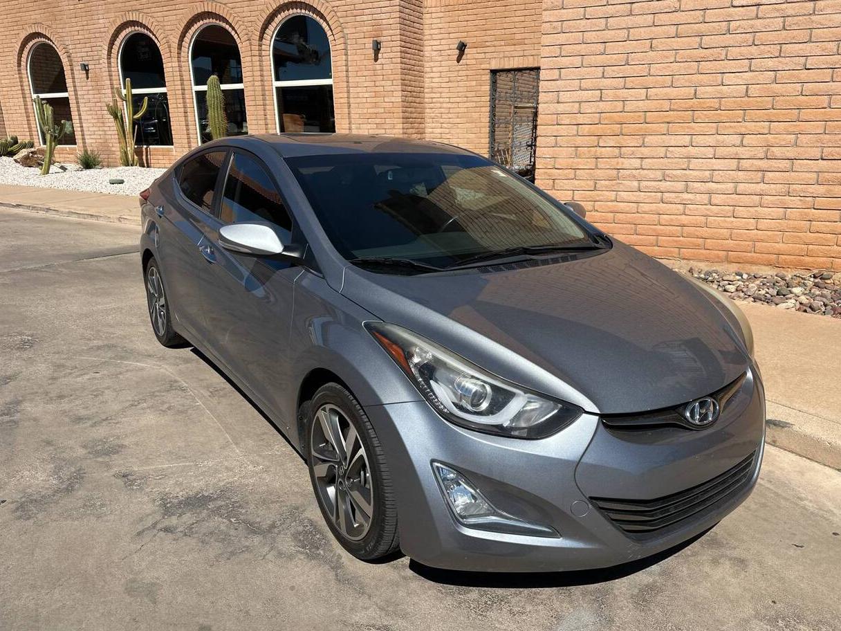 HYUNDAI ELANTRA 2014 KMHDH4AE3EU033971 image