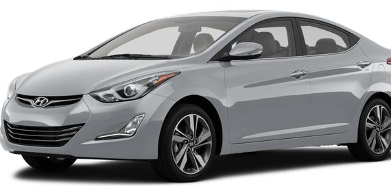 HYUNDAI ELANTRA 2014 KMHDH4AE2EU200370 image