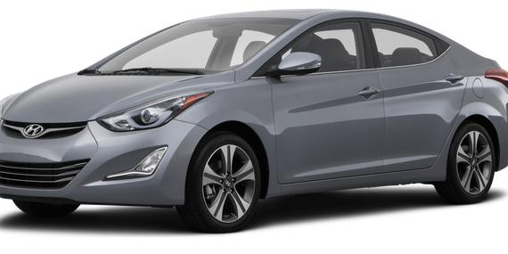 HYUNDAI ELANTRA 2014 KMHDH4AH6EU035918 image