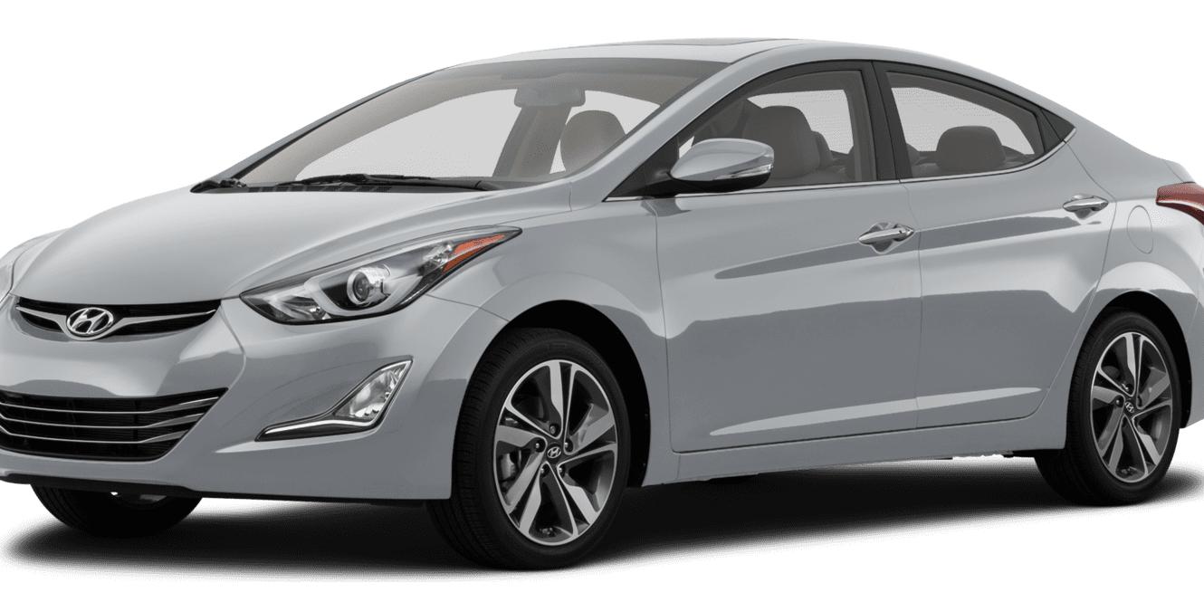 HYUNDAI ELANTRA 2014 5NPDH4AE1EH510346 image