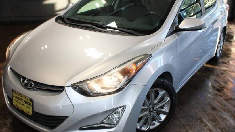 HYUNDAI ELANTRA 2014 KMHDH4AE9EU078607 image