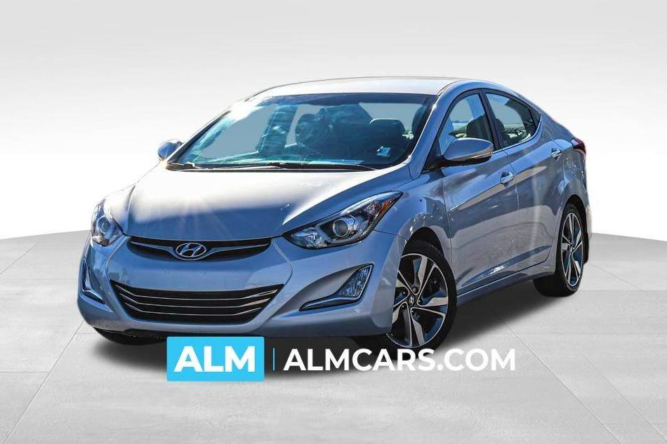 HYUNDAI ELANTRA 2014 KMHDH4AE1EU172366 image