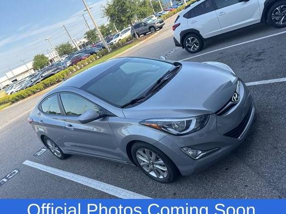 HYUNDAI ELANTRA 2014 KMHDH4AE3EU046588 image