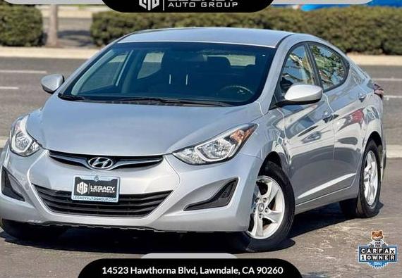 HYUNDAI ELANTRA 2014 KMHDH4AE9EU107894 image