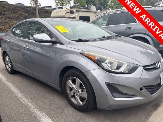 HYUNDAI ELANTRA 2014 KMHDH4AE6EU153294 image