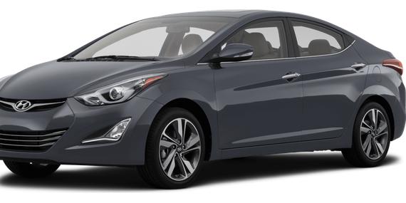 HYUNDAI ELANTRA 2014 KMHDH4AE3EU126506 image