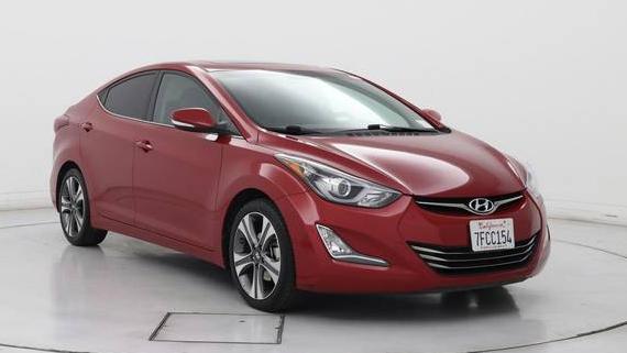 HYUNDAI ELANTRA 2014 KMHDH4AH0EU159425 image