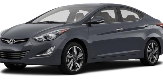 HYUNDAI ELANTRA 2014 KMHDH4AE9EU179369 image