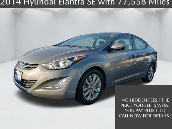 HYUNDAI ELANTRA 2014 5NPDH4AE1EH514753 image
