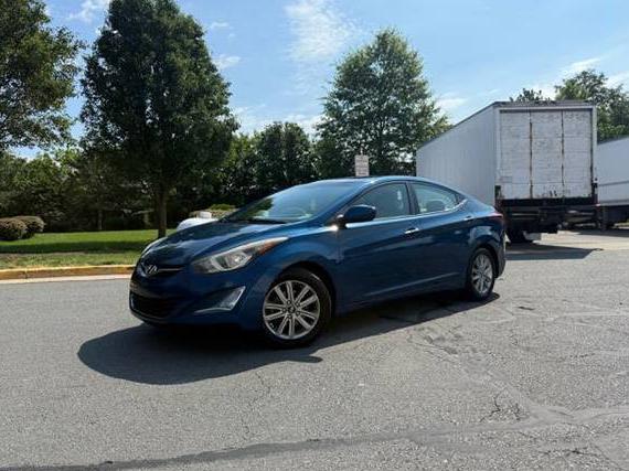 HYUNDAI ELANTRA 2014 KMHDH4AE7EU030216 image