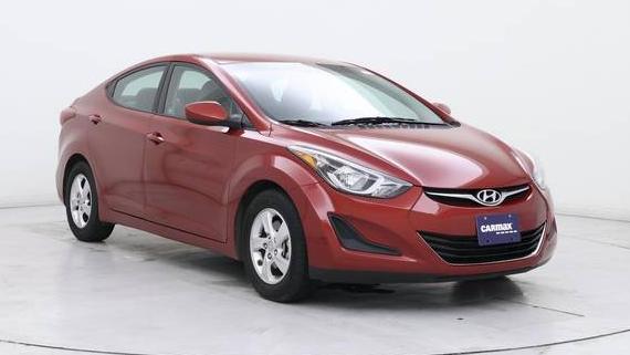 HYUNDAI ELANTRA 2014 5NPDH4AE4EH463992 image