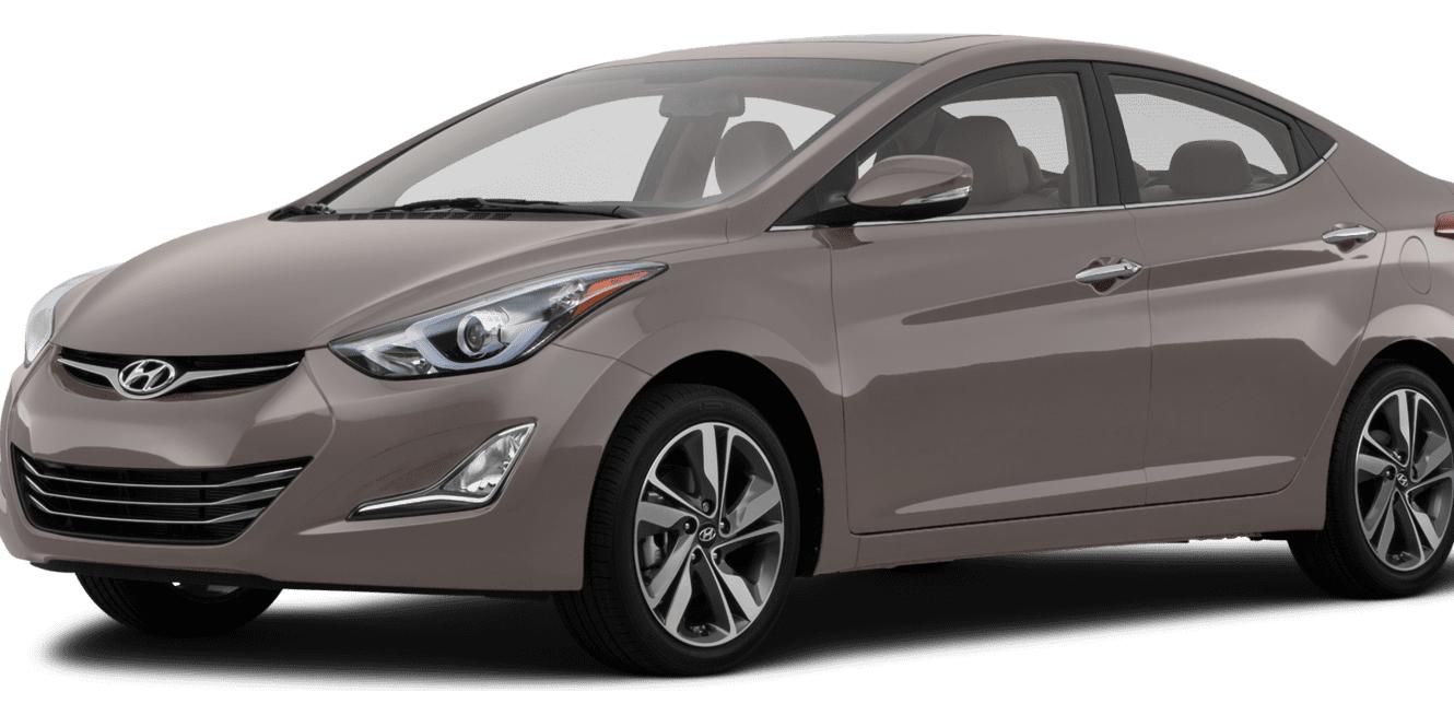 HYUNDAI ELANTRA 2014 5NPDH4AE1EH483665 image