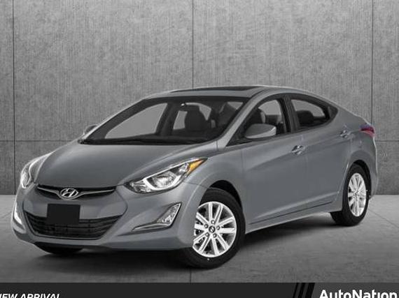 HYUNDAI ELANTRA 2014 KMHDH4AE0EU213022 image