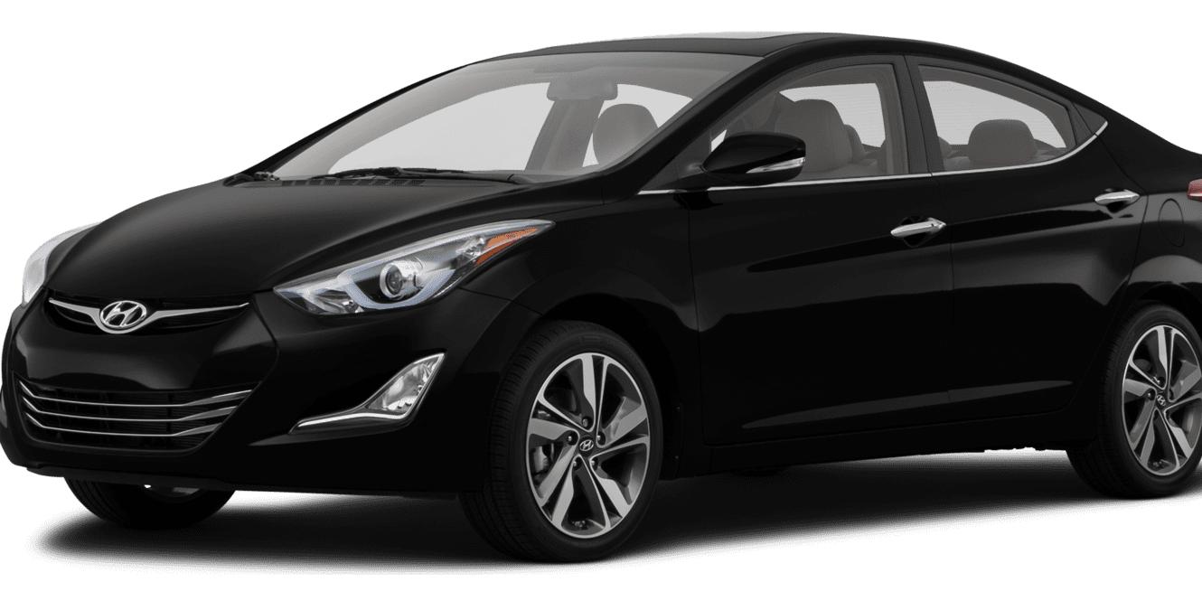 HYUNDAI ELANTRA 2014 5NPDH4AE8EH537074 image