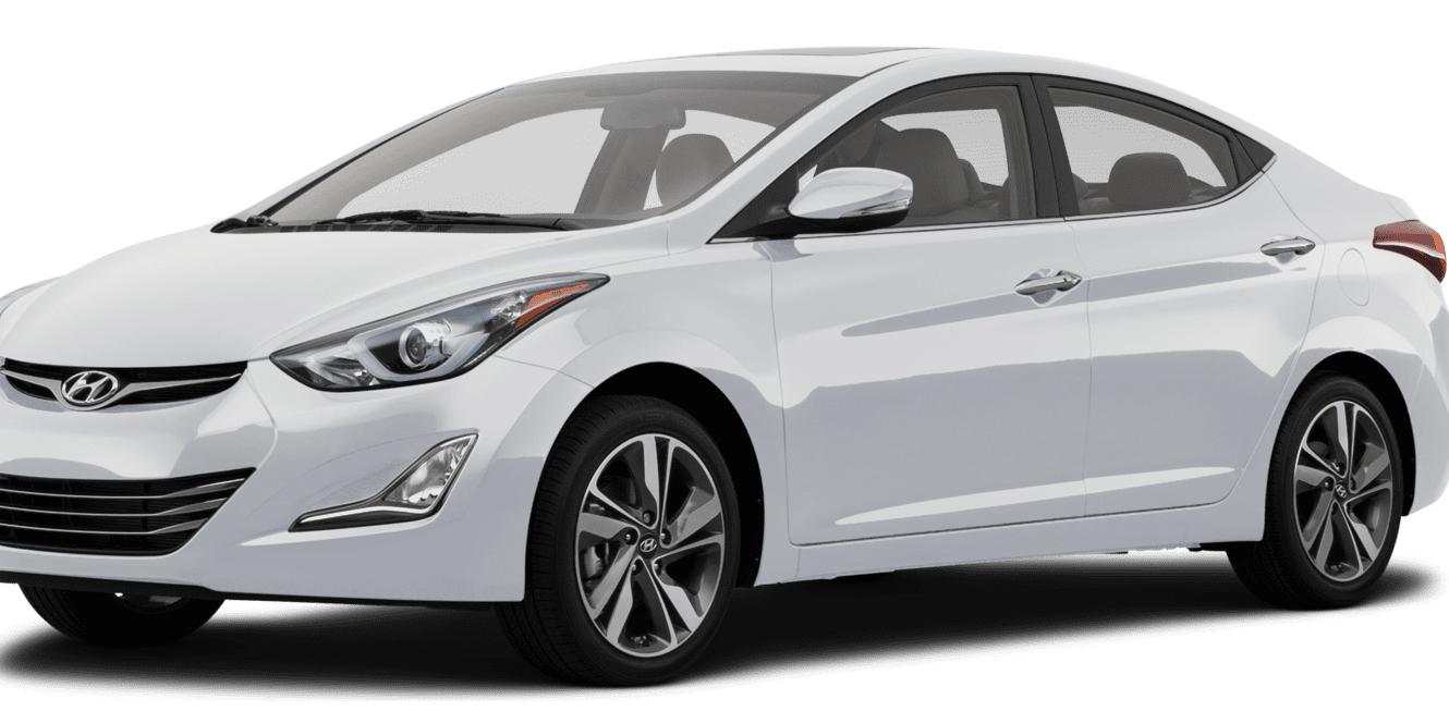 HYUNDAI ELANTRA 2014 5NPDH4AE5EH496838 image