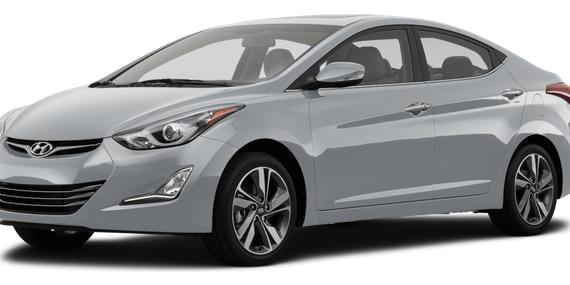 HYUNDAI ELANTRA 2014 KMHDH4AE6EU100353 image