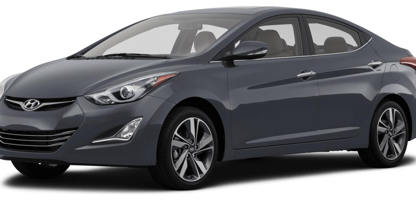 HYUNDAI ELANTRA 2014 5NPDH4AE0EH474942 image