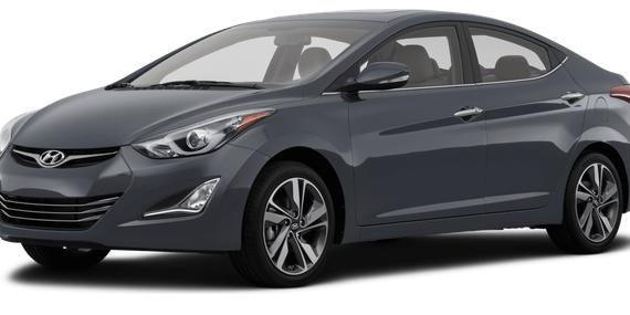 HYUNDAI ELANTRA 2014 KMHDH4AE3EU158016 image