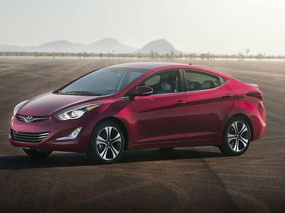 HYUNDAI ELANTRA 2014 KMHDH4AH4EU123494 image