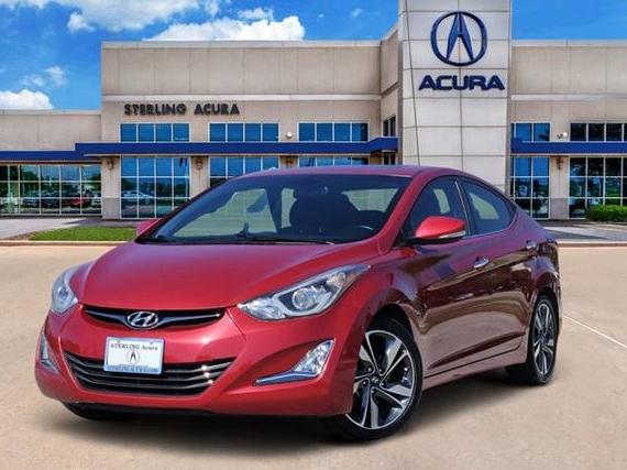 HYUNDAI ELANTRA 2014 KMHDH4AE1EU100969 image HYUNDAI ELANTRA 2014 KMHDH4AE1EU100969 image